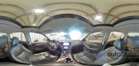 2014 Infiniti Q50 Base из США, поврежденный, VIN JN1BV7AR9EM689040